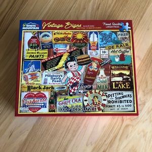 Vintage Signs puzzle